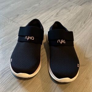 Ryka Black and White Kids Sneakers